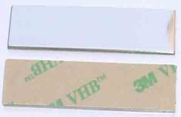 TAG SILVER RECTANGLE SMALL