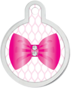 SILVER CIRCLE LARGE TAG