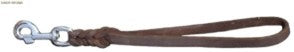 LEATHER SHORT LEAD 2mm / 35cm
