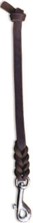 LEATHER SHORT LEAD 12mm / 35cm