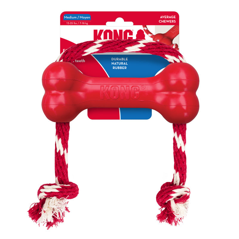 KONG GOODIE BONE WITH ROPE