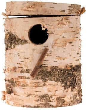 LOG NEST BOX LARGE BUDGIE