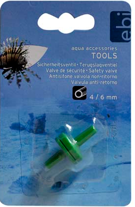 SAFETY VALVE FOR AIR & CO2