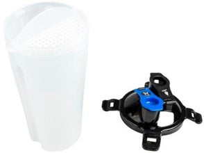 2-IN-1 TRAVEL DINNER SET BLUE/BLACK