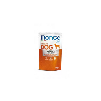 MONGE GRILL SENIOR - DUCK MEAT PIECES 100g