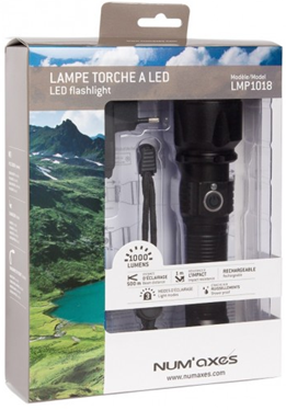 LED TORCH RECHARGEBLE LMP1018