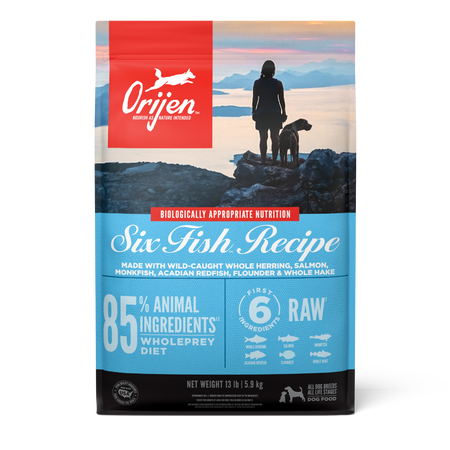Orijen Six Fish Recipe Dry Dog Food 2 kg
