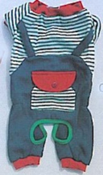 DOG GREEN PAJAMAS