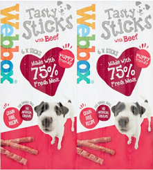 6x BEEF SLIM STICKS 30G