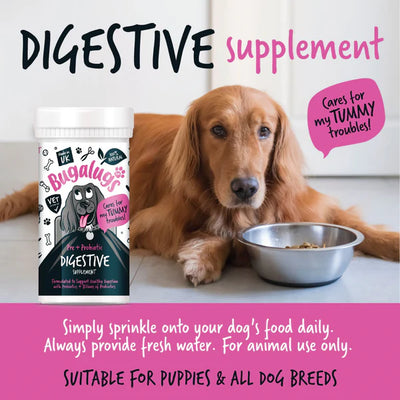 BUGALUGS NATURAL PRE & PROBIOTIC DIGESTIVE SUPPLEMENT