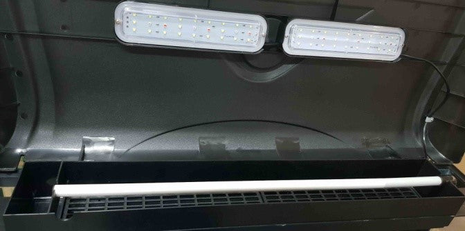 AQUARIUM RS-800EL ΜΑΥΡΟ