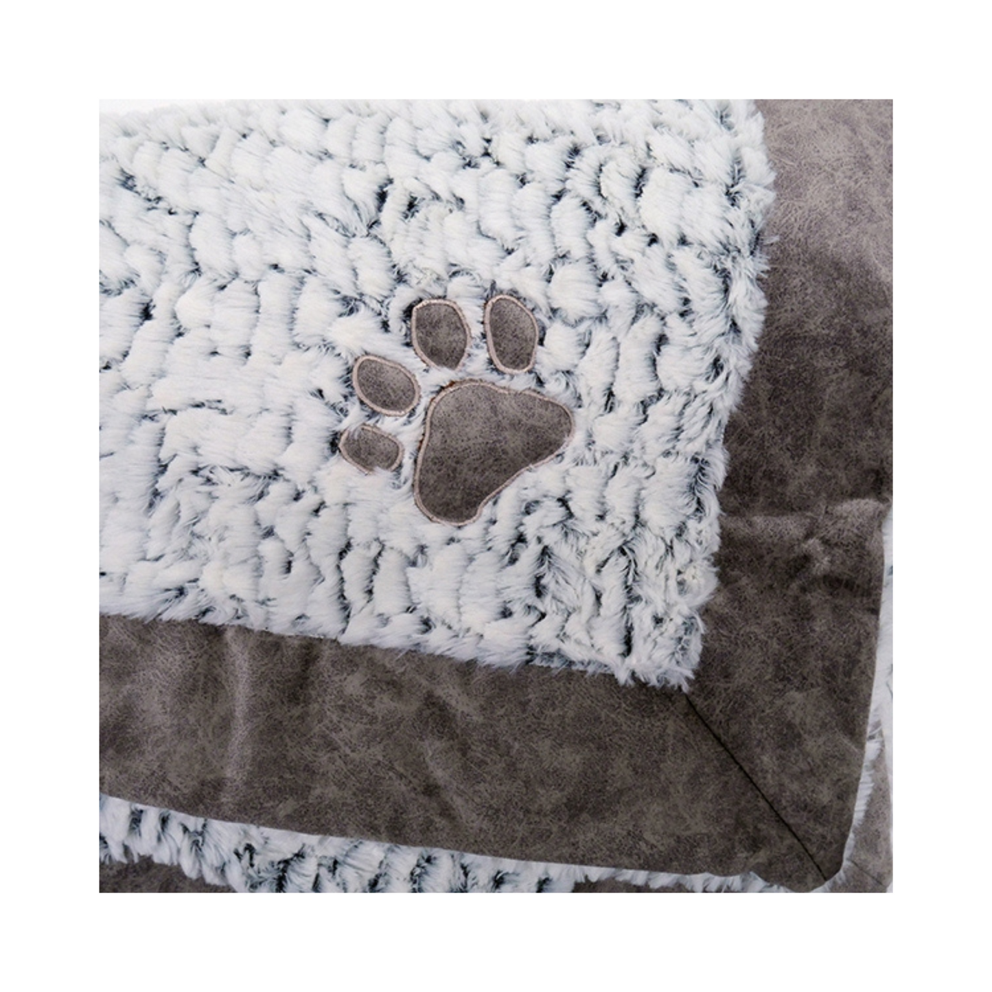 GREY LUXURY PLUSH BLANKET