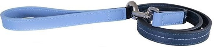 LUXURY LEATHER BABY BLUE & NAVY