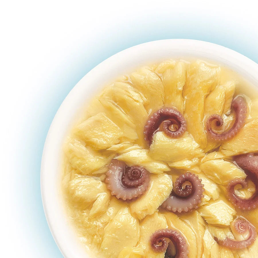 SALMON WITH OCTOPUS IN TEN. JELLY 70G