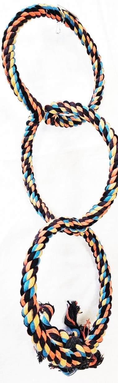 BIRD TOY ROPE 3 CIRCLE