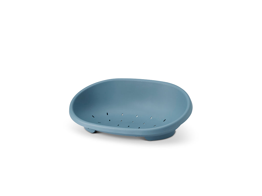 SNOOZE PET PLASTIC BED BLUE STONE