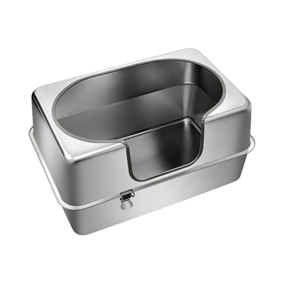 CAT LITTER INOX BOX CHICAGO 201 STAINLES STEEL