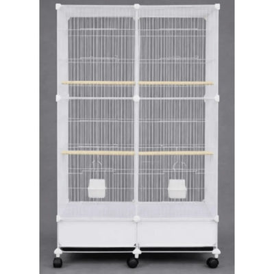 AVIARY CAGE CUBIC FOR SMALL & MEDIUM BIRDS