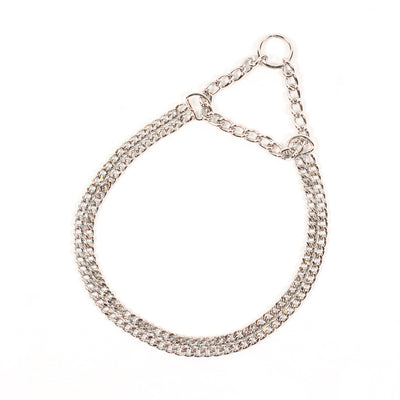 SLIP COLLAR 2 ROWS CHROMED