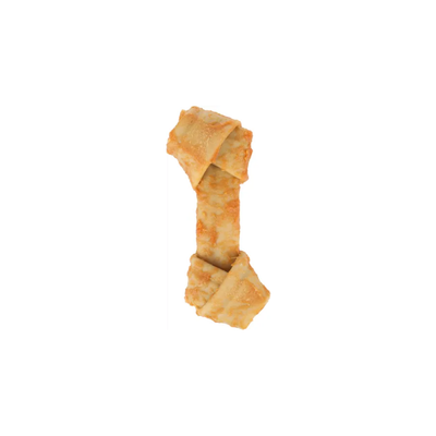 SNACKS ZERO RAWHIDE KNOTTED BONE WITH CHICKEN