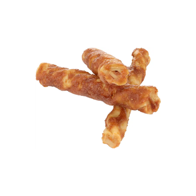SNACK ZERO RAWHIDE SMALL STICKS WITH CHICKEN & PEANUT BUTTER 12.5cm