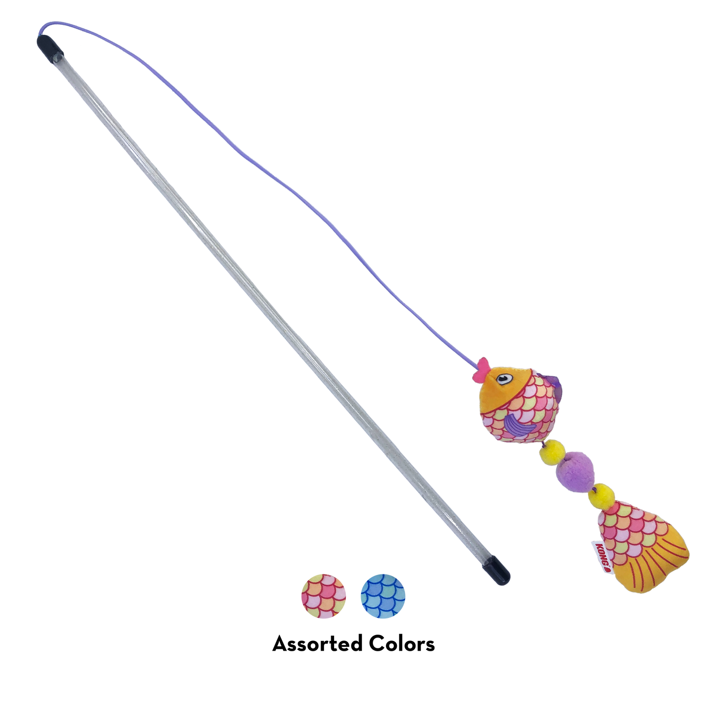 CAT TEASER SCRATTLES FISH