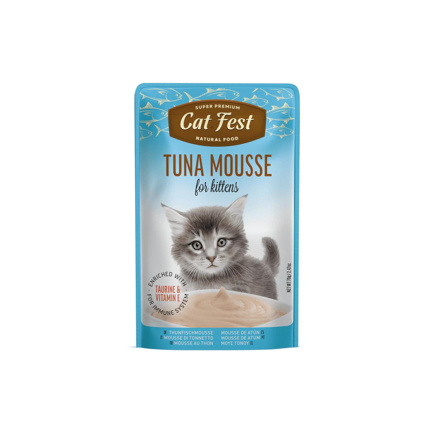 TUNA MOUSSE FOR KITTENS 70G
