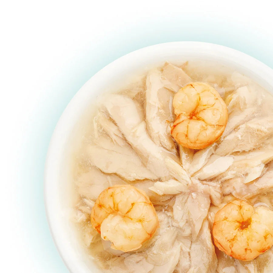 TUNA WITH SHRIMP IN TENDER JELLY 70G