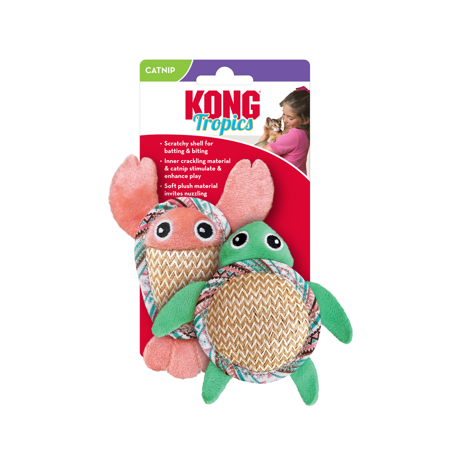 KONG TROPICS PALS 2-PK