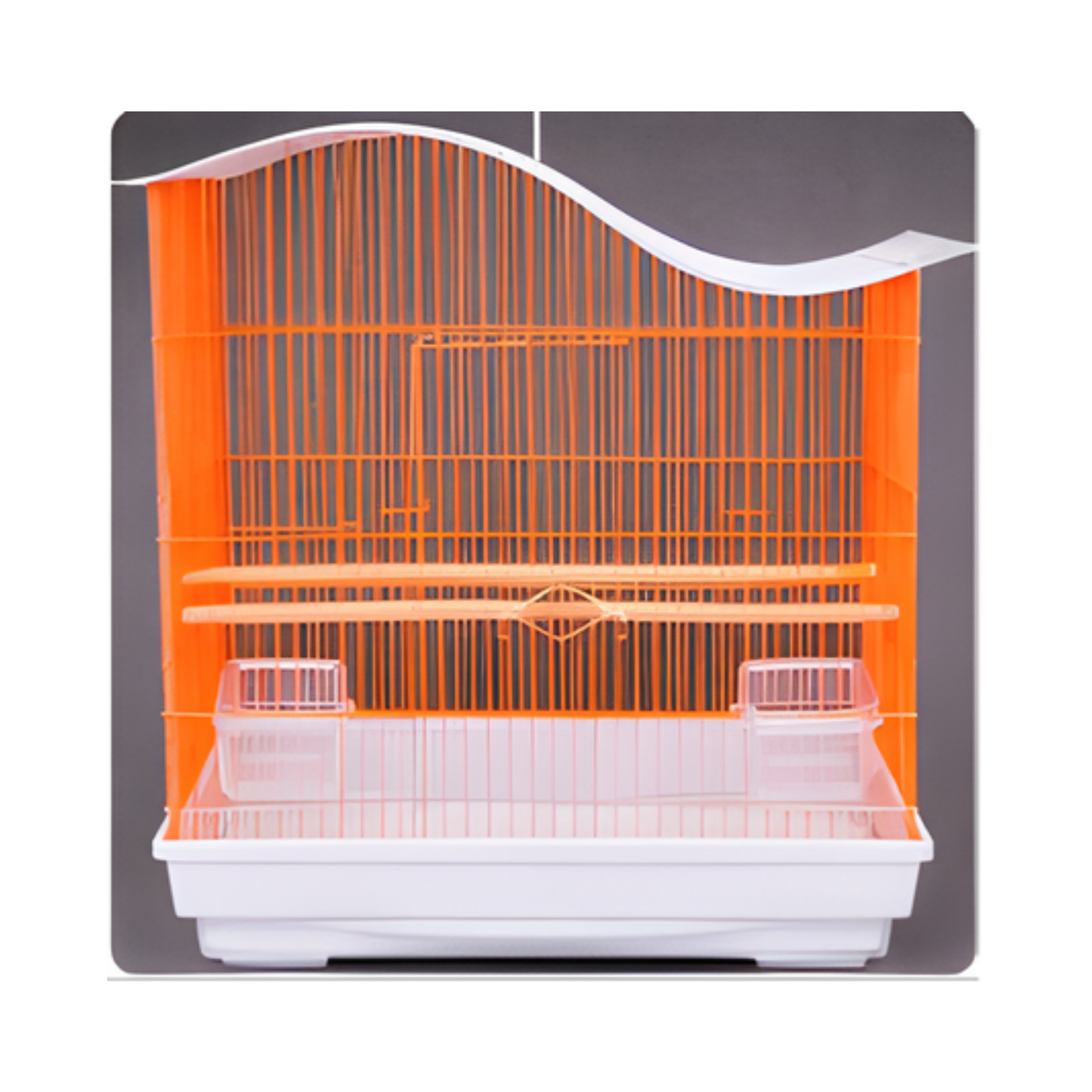 BIRD CAGE LARGE WAVE WHITE