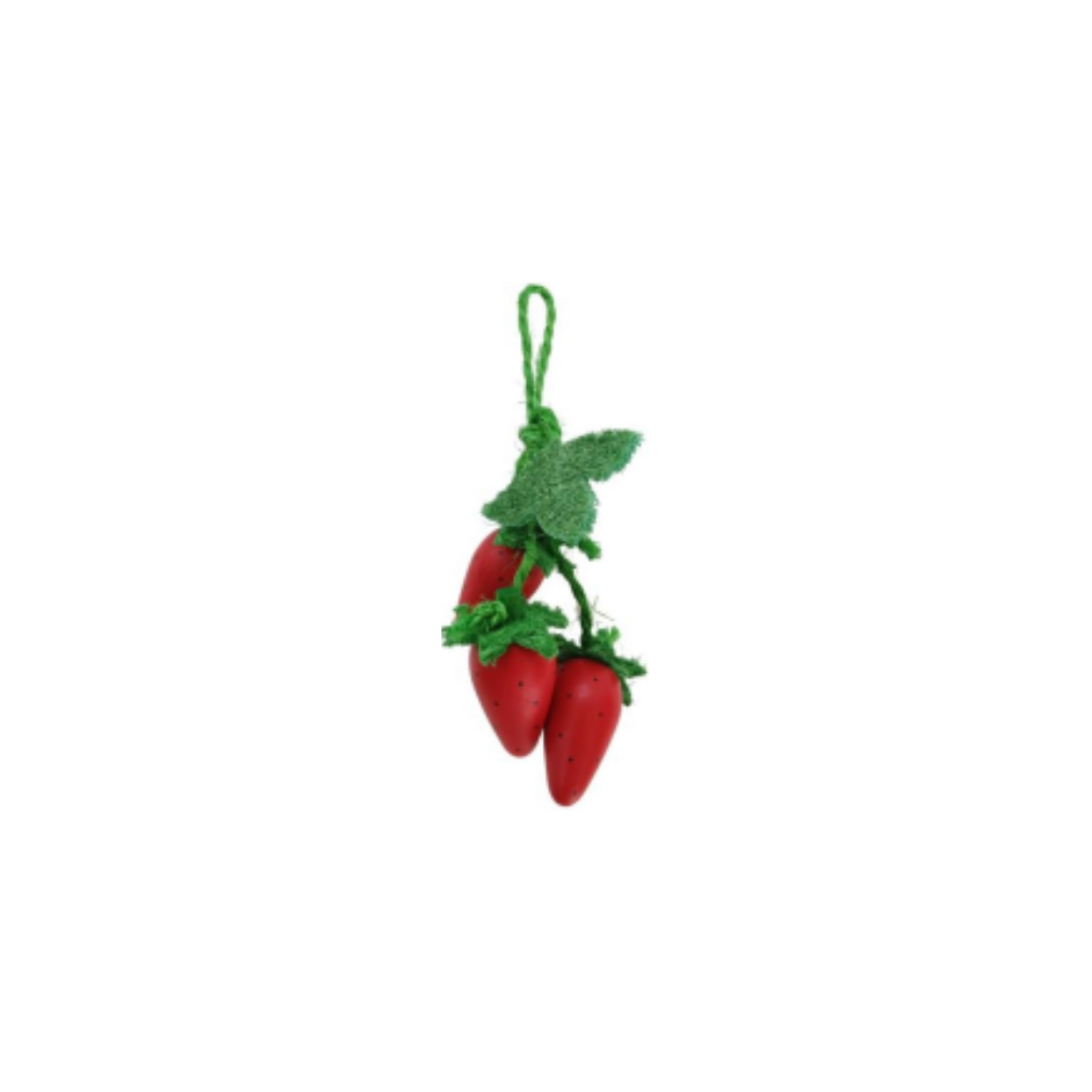RODENT TOY STRAWBERRIES