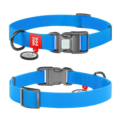WAUDOG WATERPROOF DOG COLLAR WITH QR PASSPORT SMALL