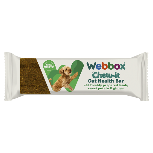 WEBBOX CHEW-IT GUT HEALTH BAR 30G