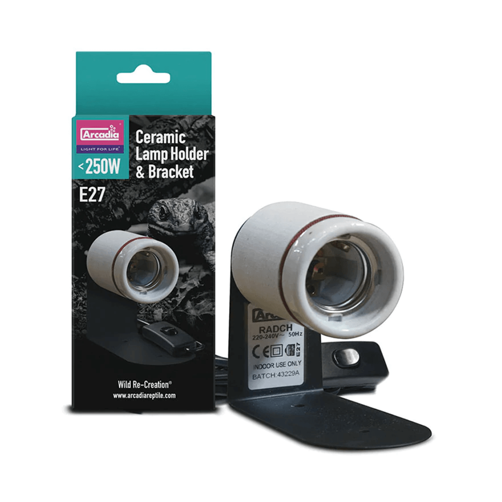 CERAMIC LAMP HOLDER & BRACKET