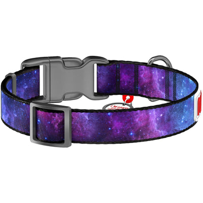 WOWDOG NYLON DOG COLLAR WITH QR-PASSPORT NASA 21