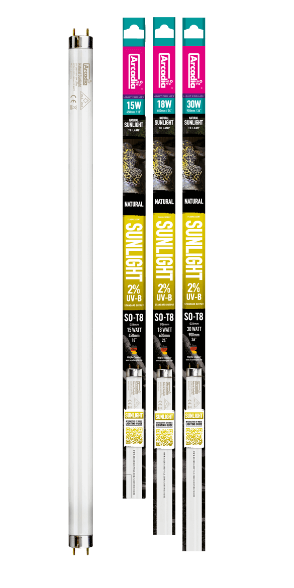 ARCADIA NATURAL SUNLIGHT LAMP T8