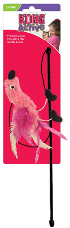 KONG TEASER FEATHER ASSORTED Petsland.cy