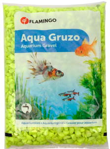 GRAVEL NEON YELLOW 1KG 4-7mm