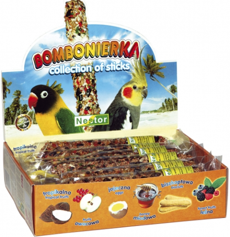 12x COCATIEL STICKS MIX