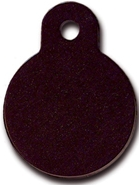 ТЭГ КРУГ СМ ЧЕРНЫЙ