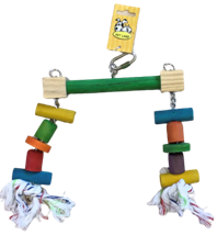 WOODEN BIRD TOY HANGER