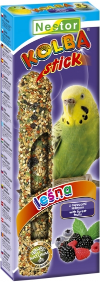 2x BUDGIE STICKS FOREST FRUITS 85G