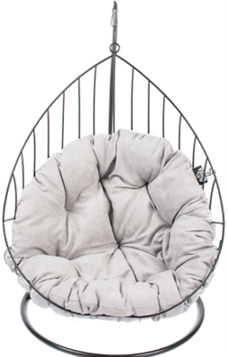 CAVIAR METAL HANGING CHAIR