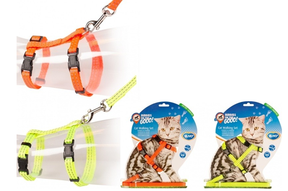 CAT HARNESS-LEAD REFLECTION UNI