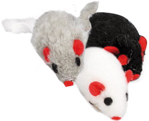 CAT PLUSH MOUSE