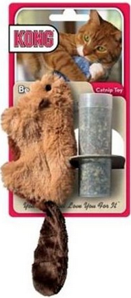 KONG CAT REFILABLE CATNIP BEAVER
