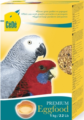 CEDE EGGFOOD PARAKEETS& PARROTS 1KG
