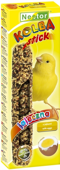 2x CANARY STICKS EGGS 85G