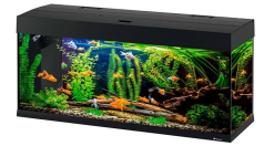 DUBAI 100 AQUARIUM ΜΑΥΡΟ LED