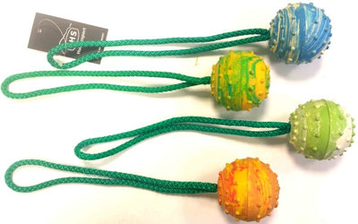 HARD BALL WITH ROPE 60mm / 25mm